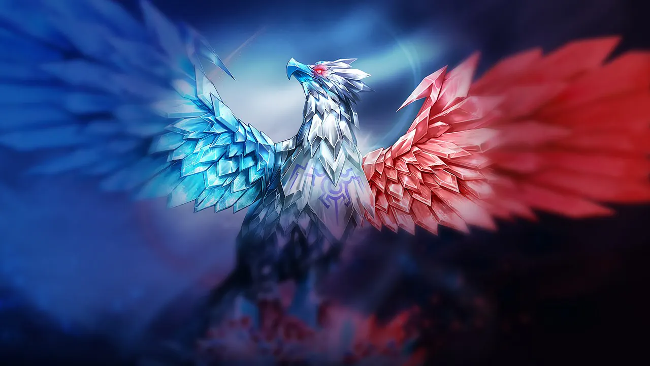 Team Spirit Anivia splash art