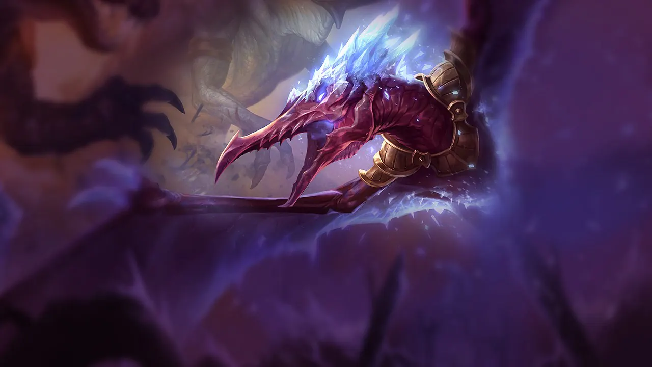 Prehistoric Anivia splash art