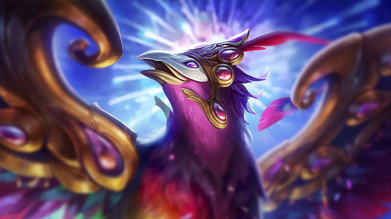 Festival Queen Anivia splash art