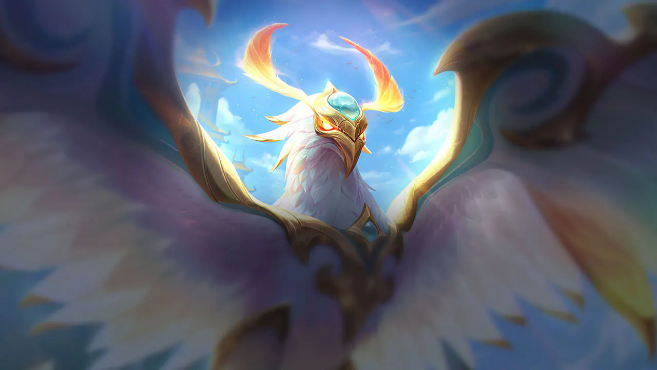 Divine Phoenix Anivia splash art