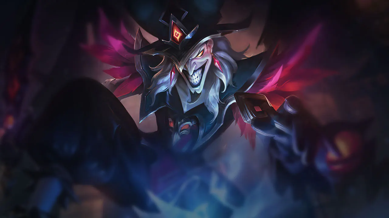 Arcanist Shaco splash art