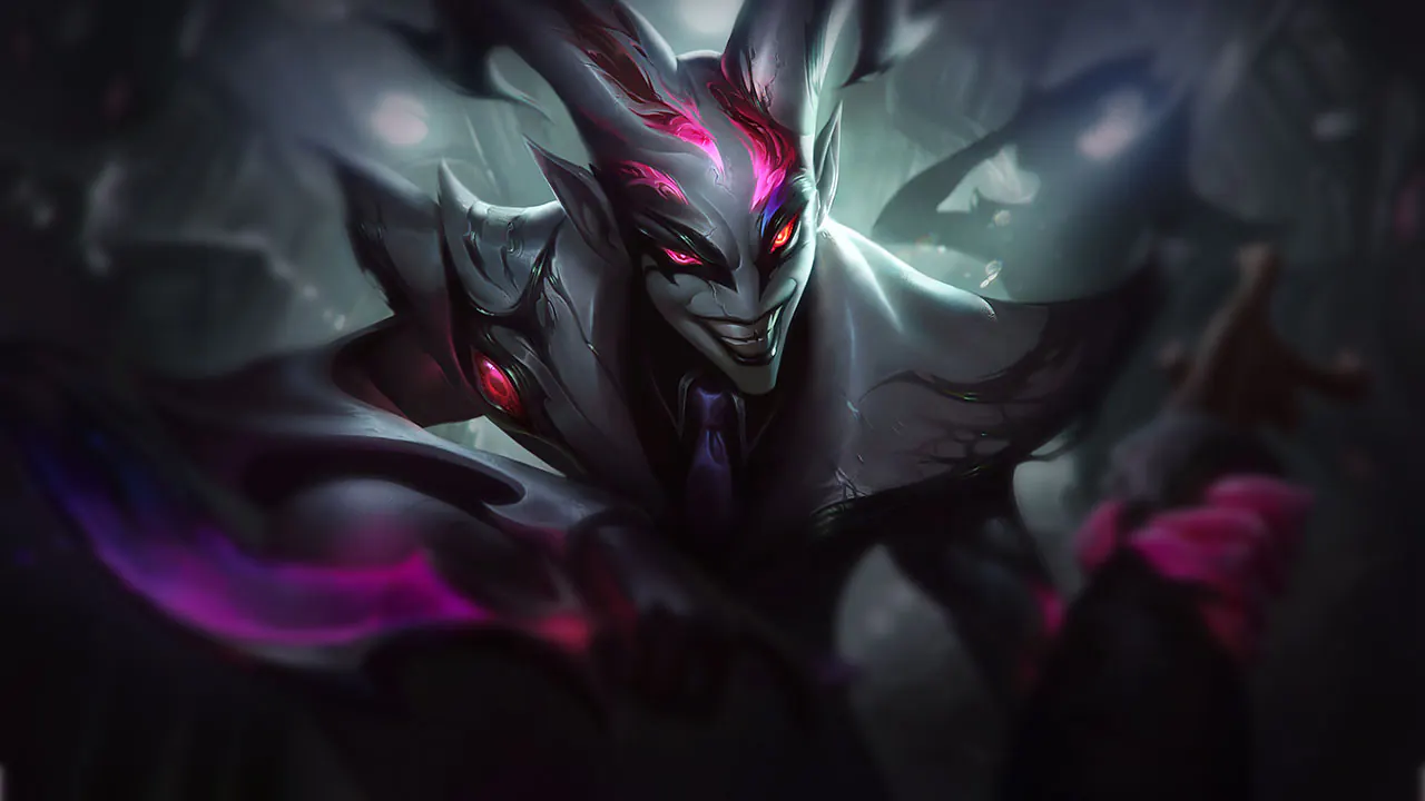 Crime City Nightmare Shaco splash art