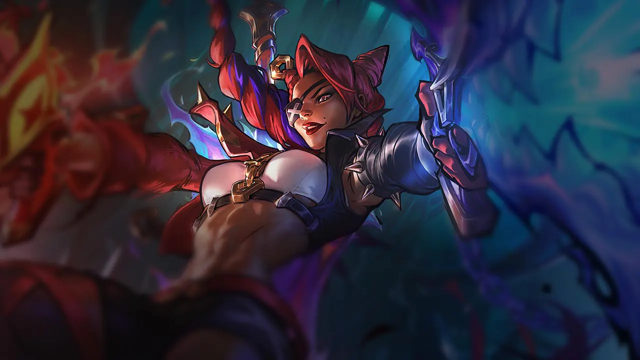Soul Fighter Samira splash art