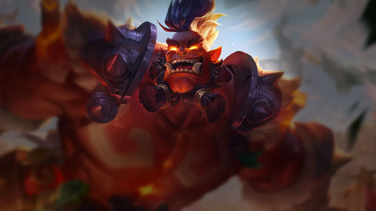 Rageborn Mundo splash art