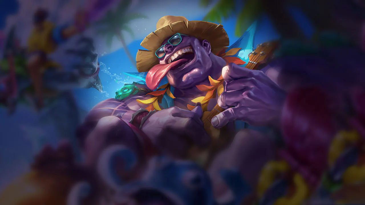 Pool Party Mundo splash art