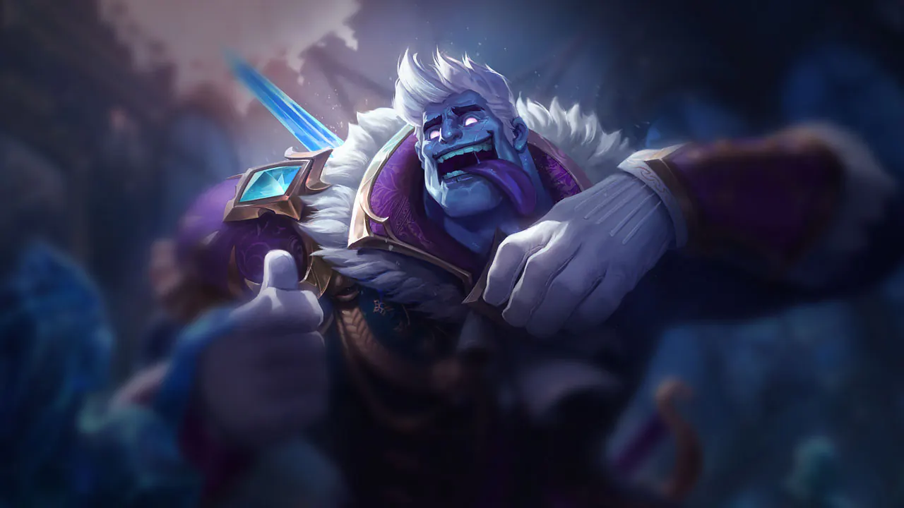 Frozen Prince Mundo splash art
