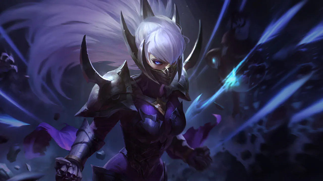Nightblade Irelia splash art