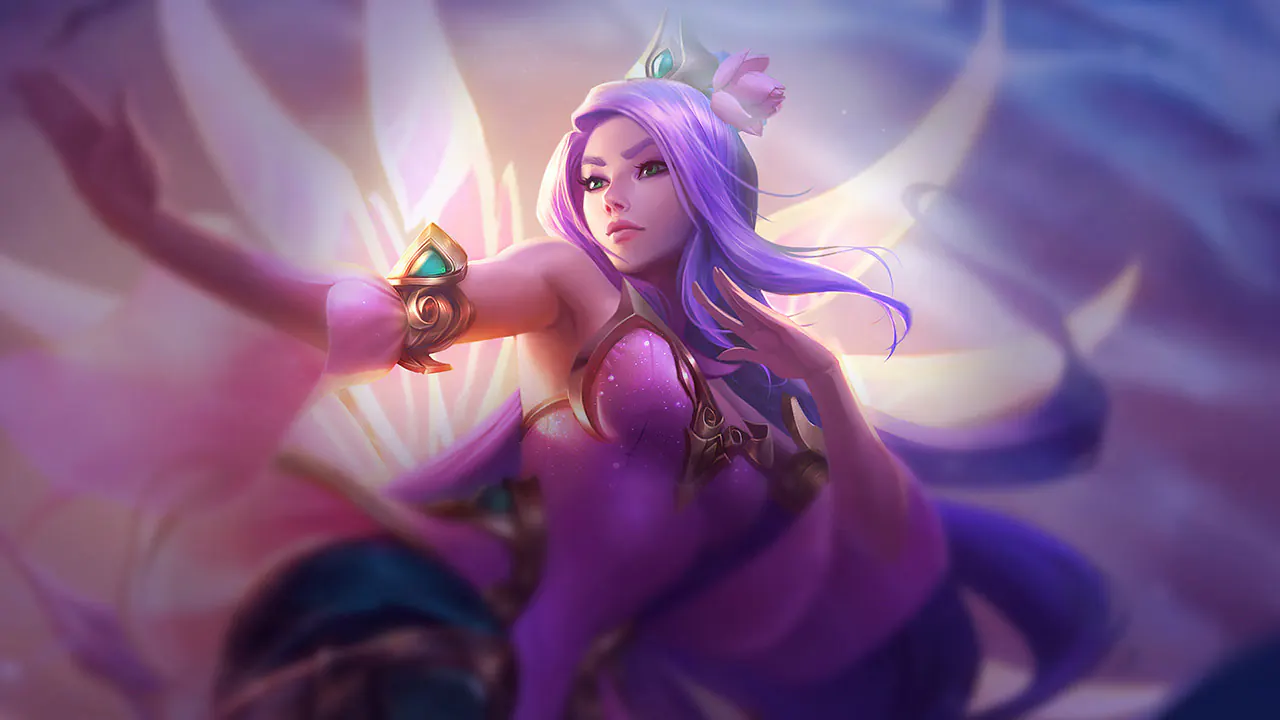 Order of the Lotus Irelia splash art