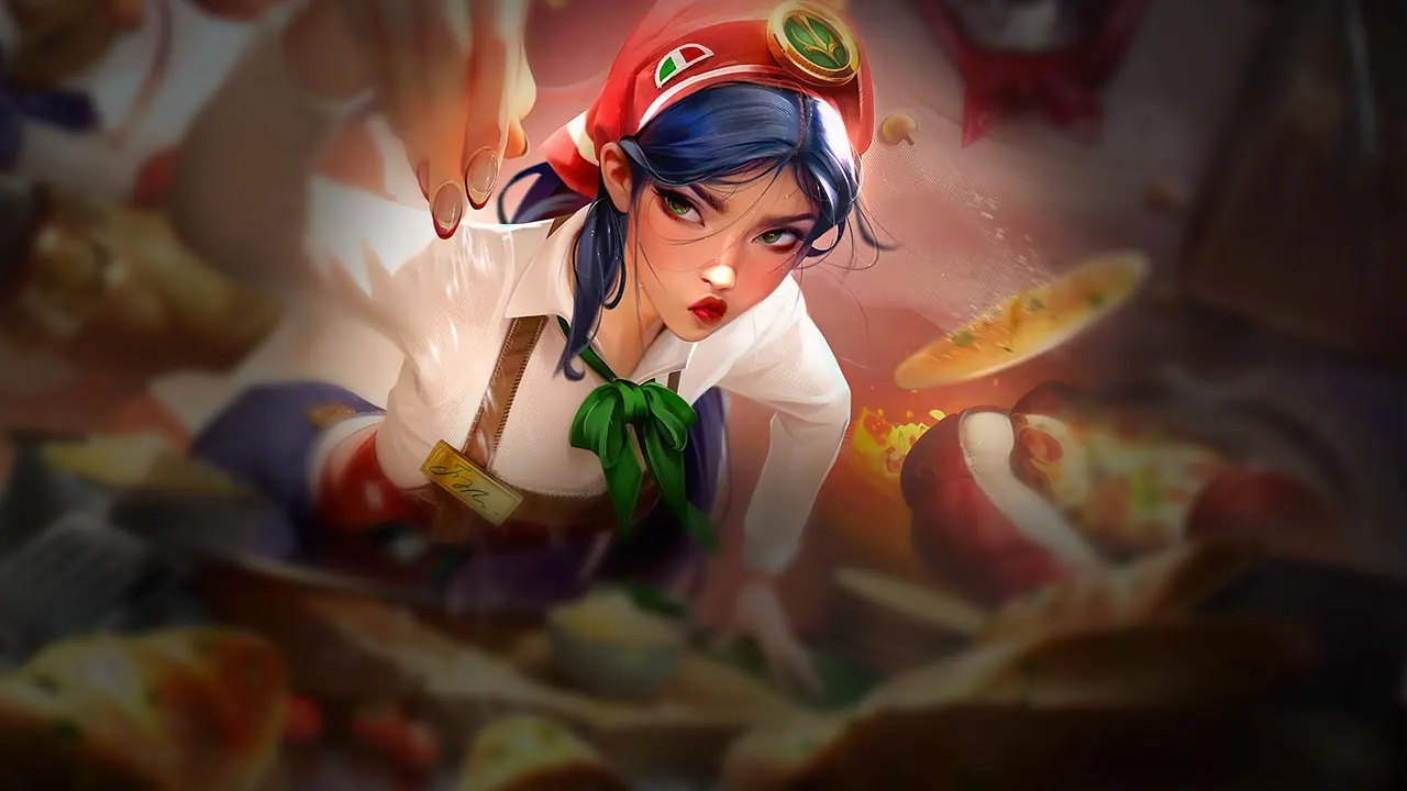Breadsticks Irelia splash art