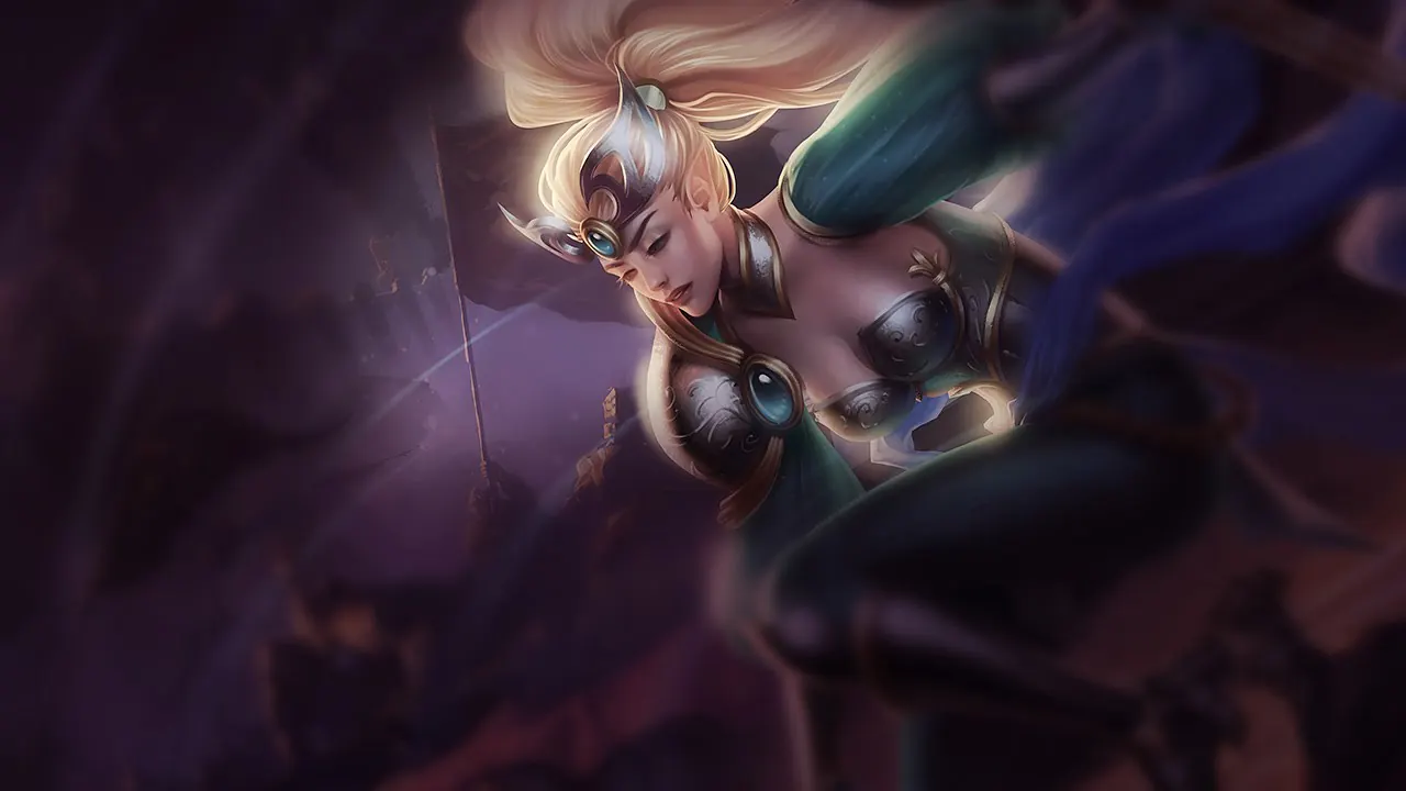Victorious Janna splash art
