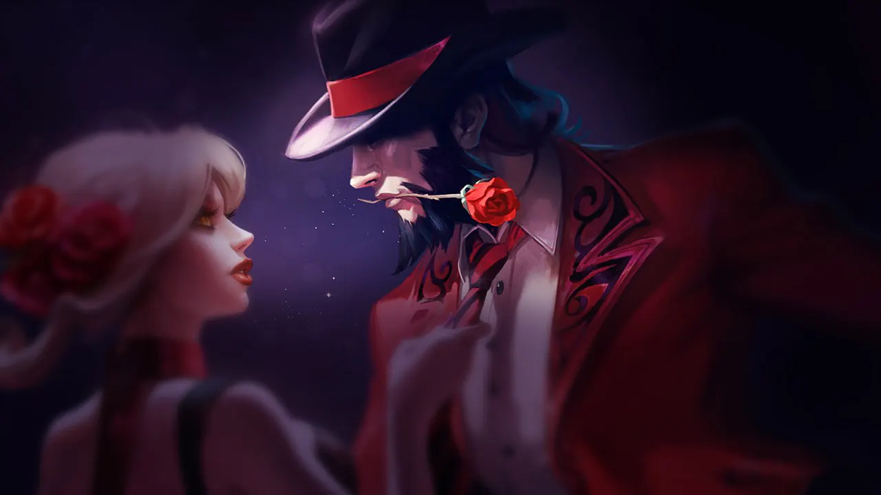 Tango Twisted Fate splash art
