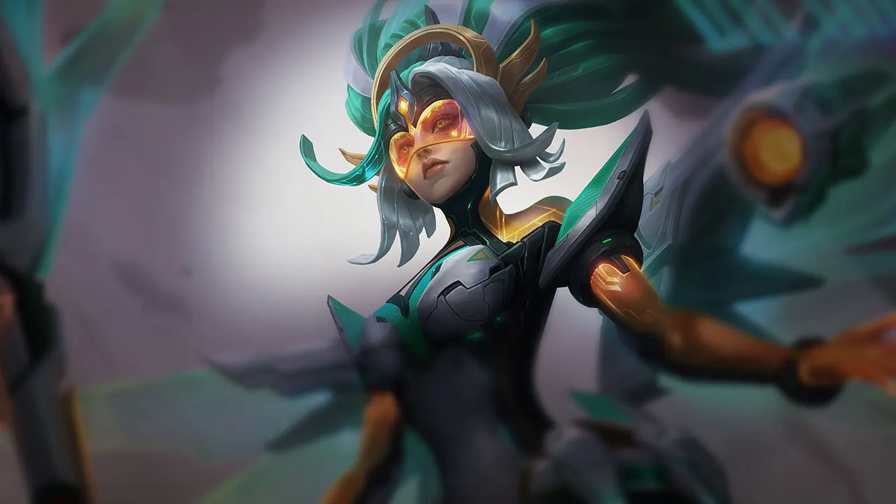 Cyber Halo Janna splash art