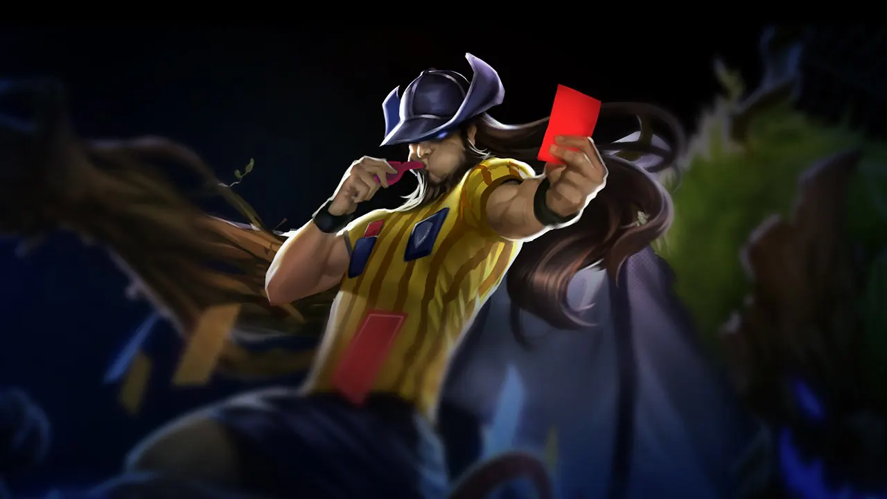 Red Card Twisted Fate splash art