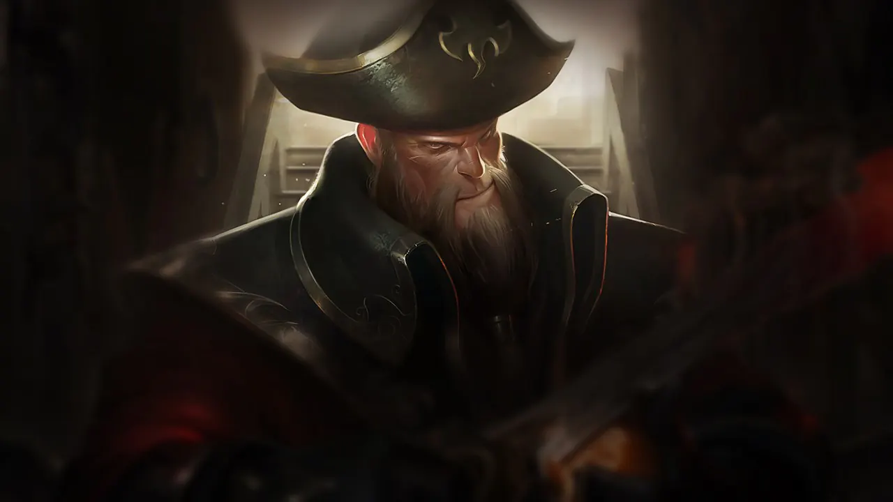 Captain Gangplank splash art