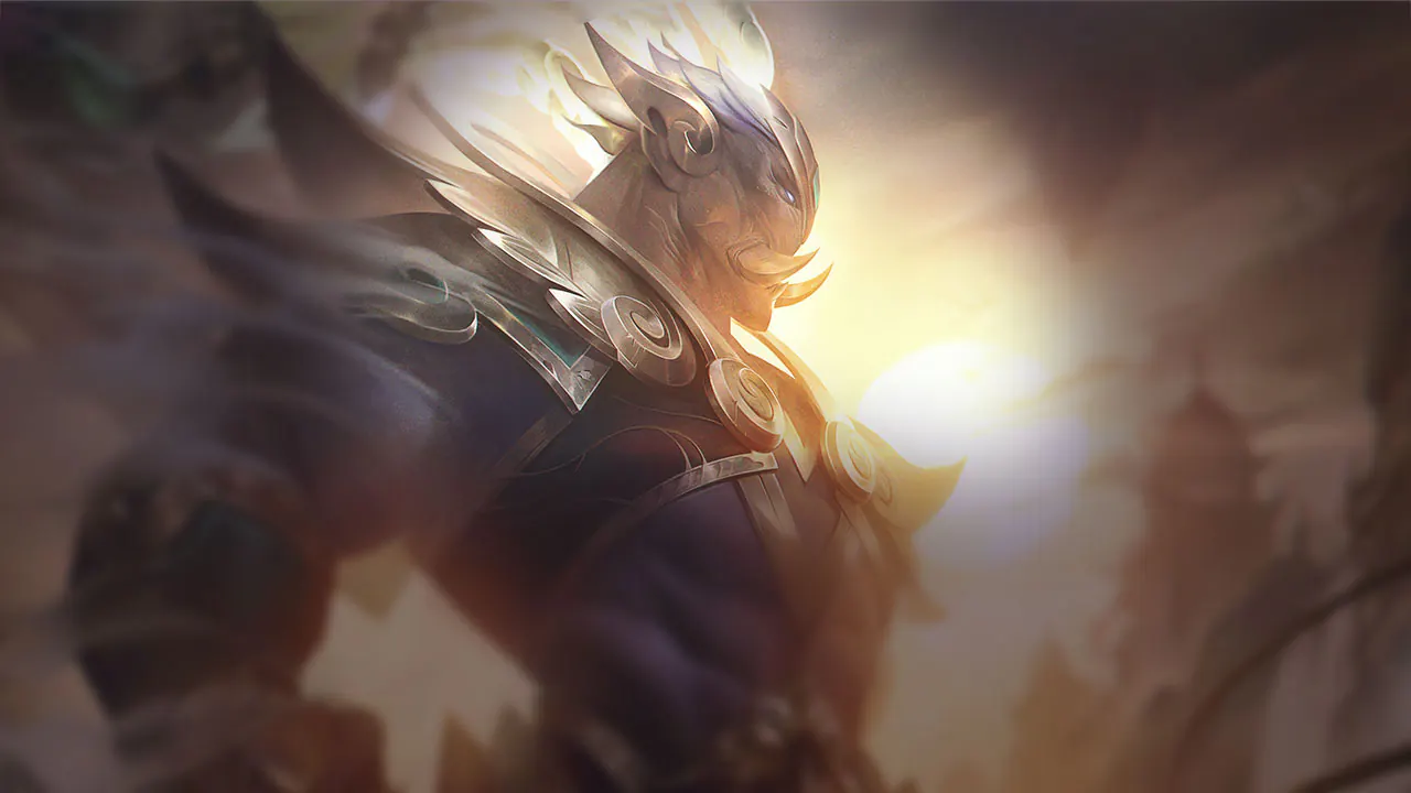 Lunar Emperor Thresh splash art