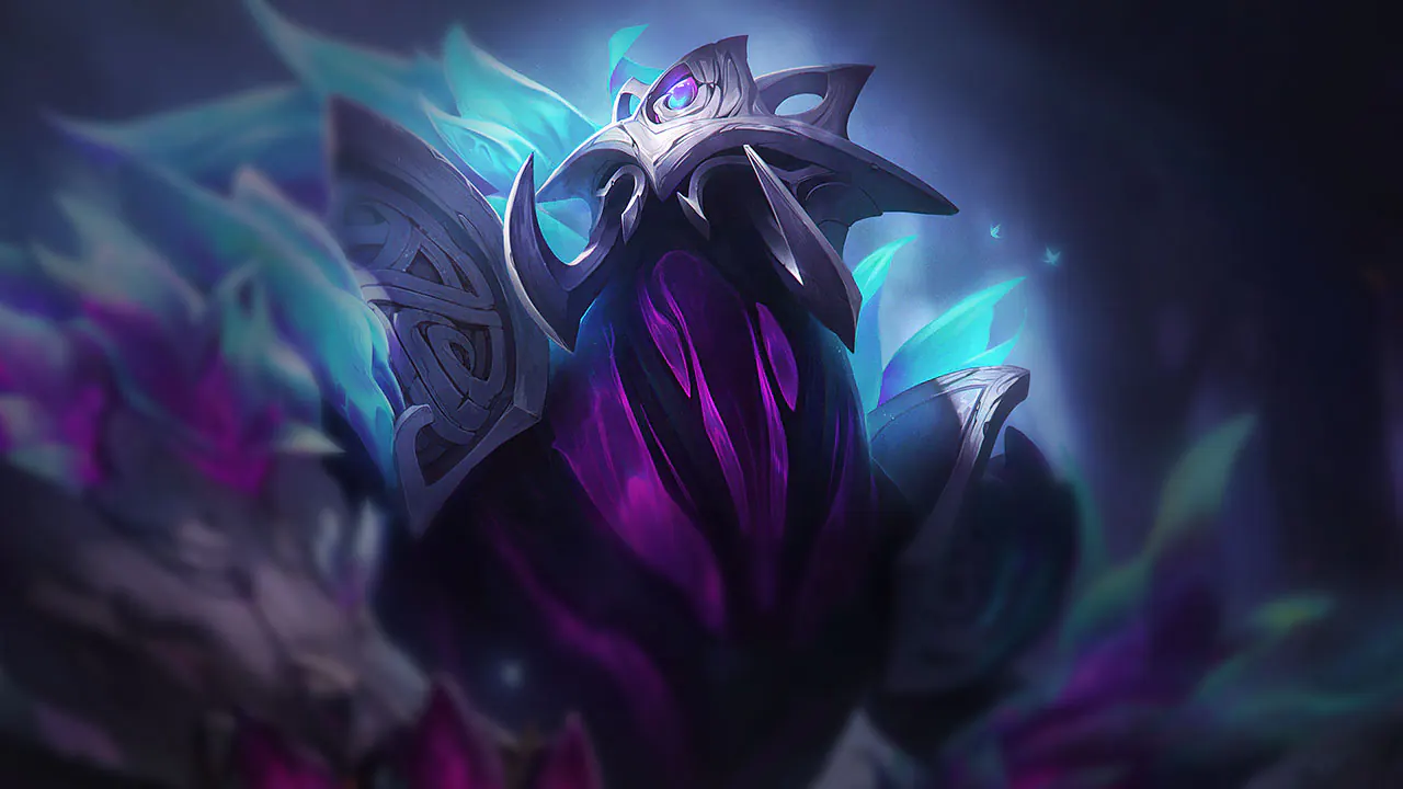 Elderwood Rek'Sai splash art