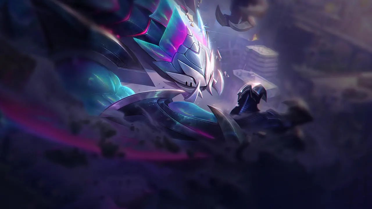 Primordian Rek'Sai splash art