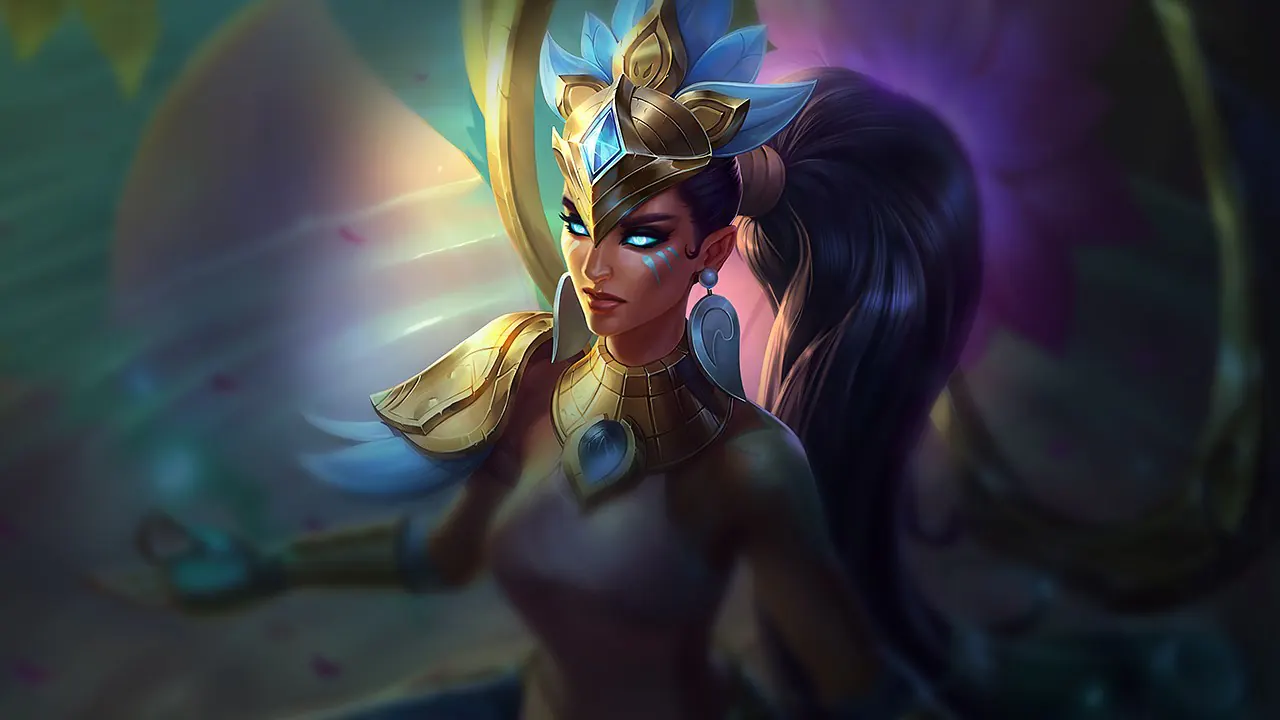 Order of the Lotus Karma splash art