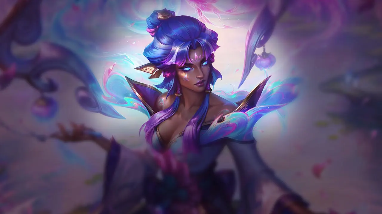 Spirit Blossom Karma splash art