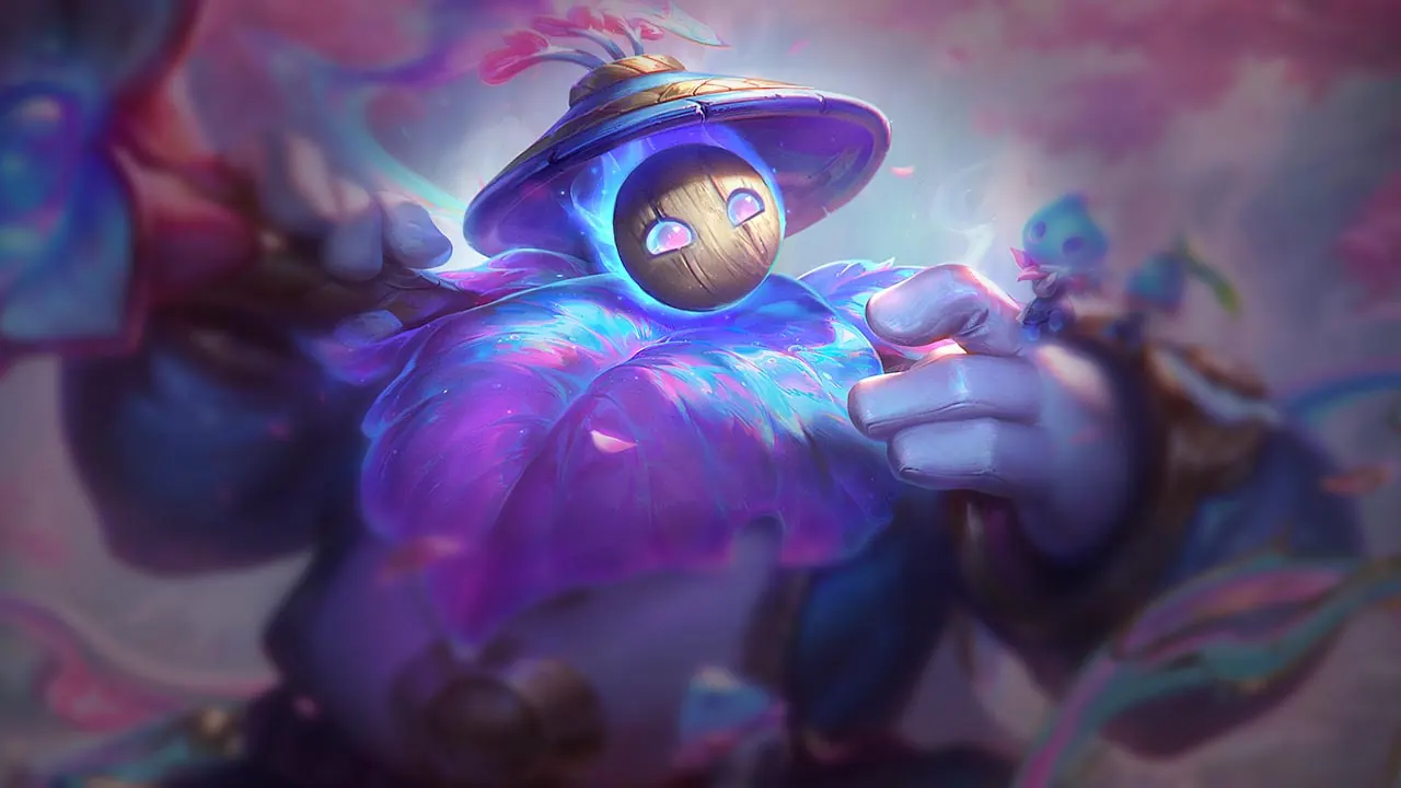 Spirit Blossom Bard splash art