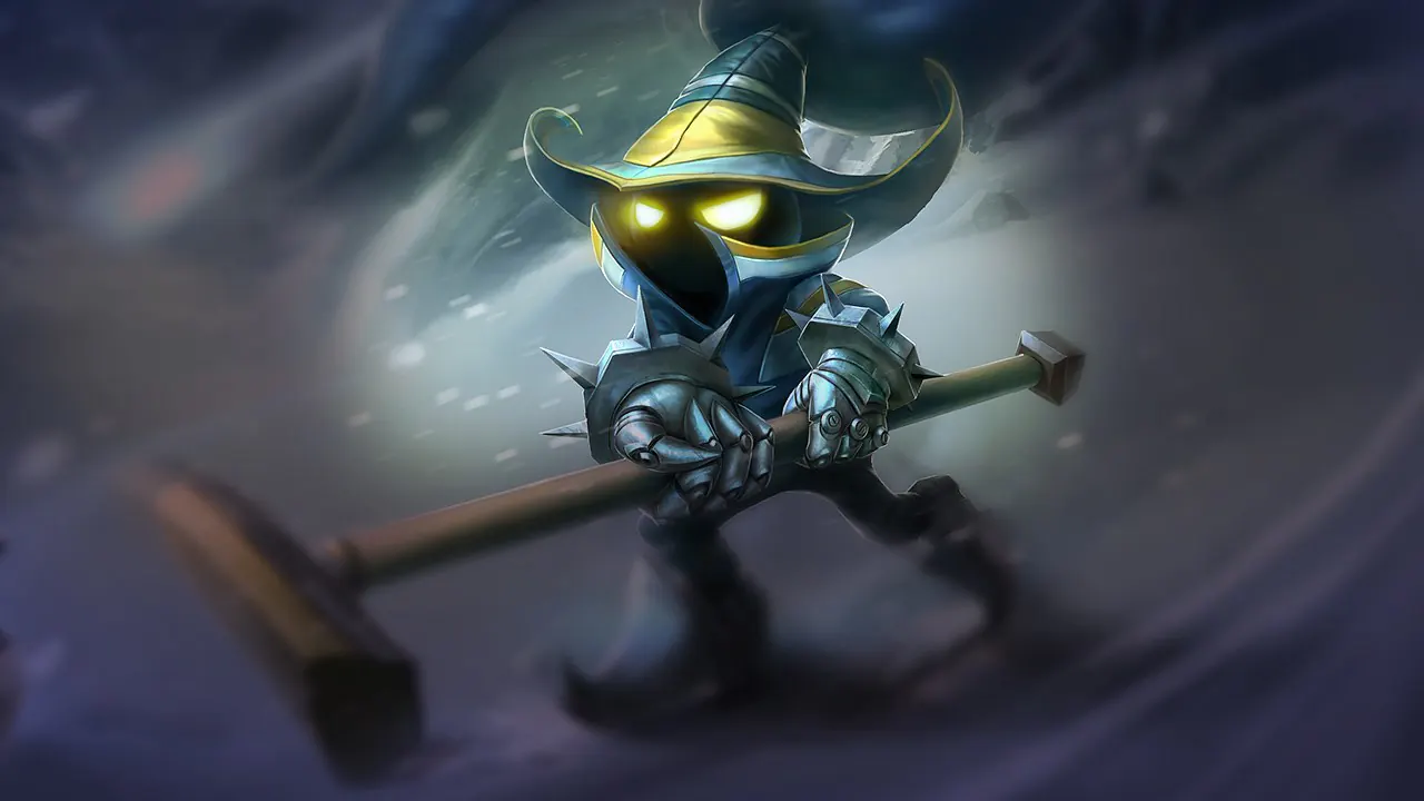 Curling Veigar splash art