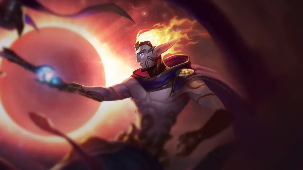 Cosmic Dawn Rakan splash art