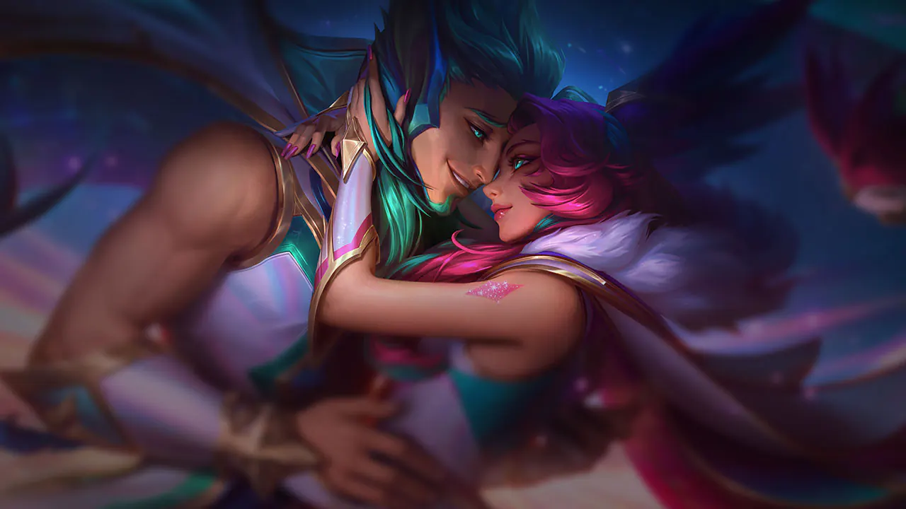 Redeemed Star Guardian Rakan splash art
