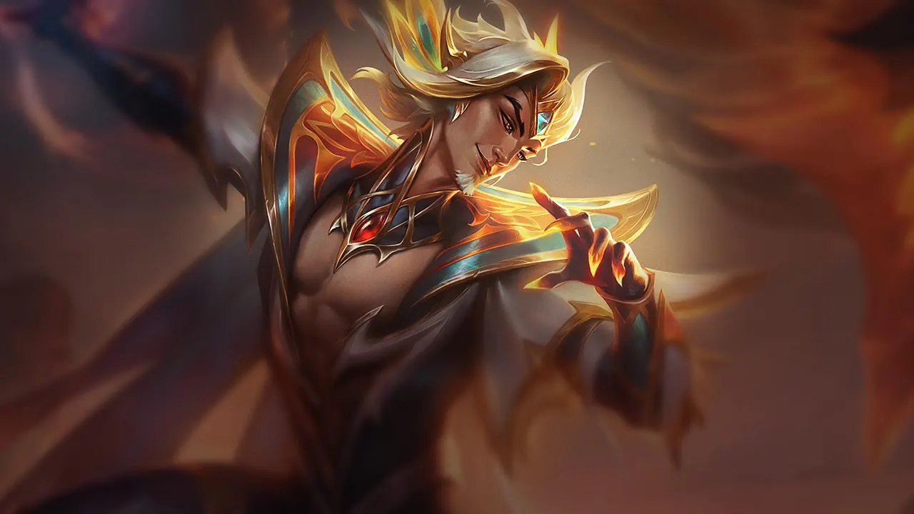 Dragonmancer Rakan splash art