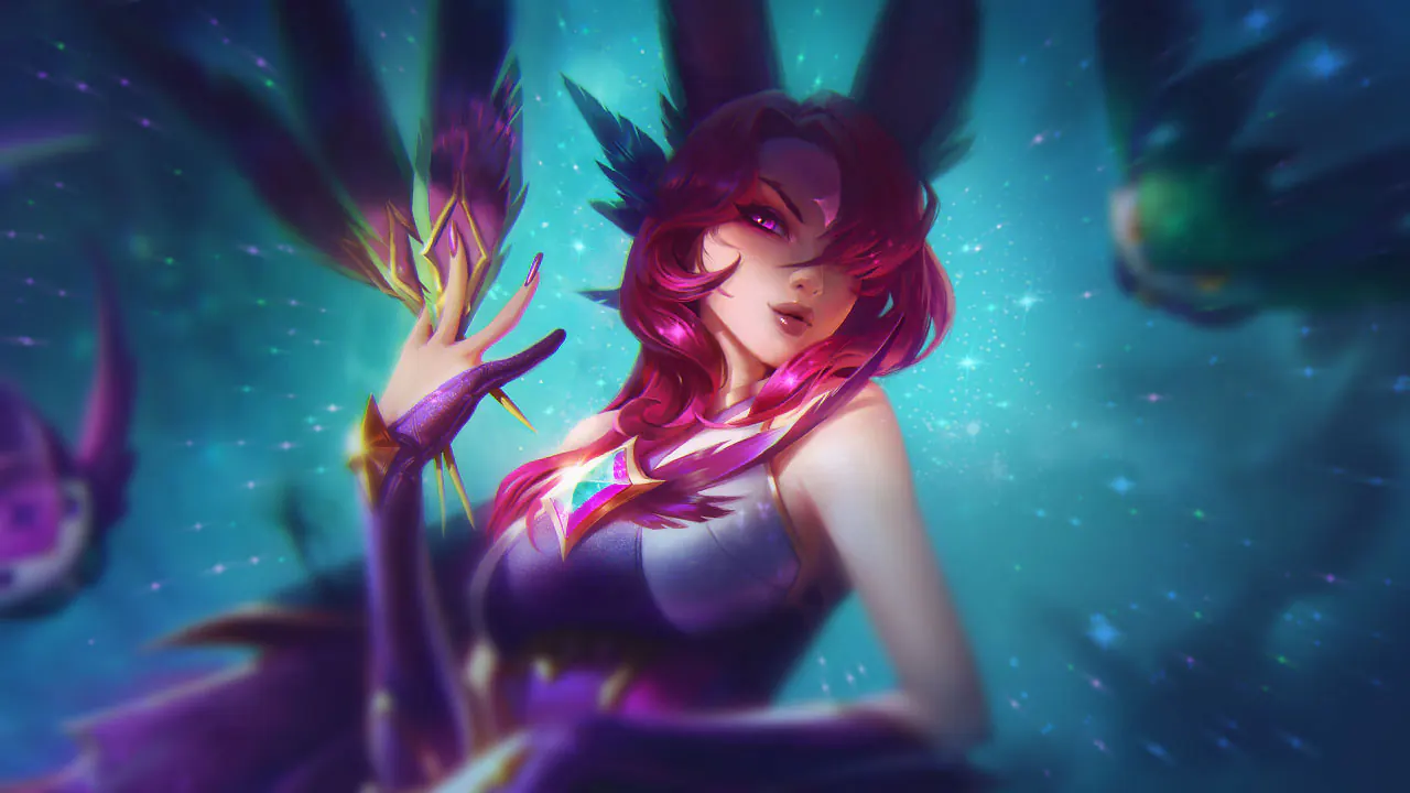 Star Guardian Xayah splash art