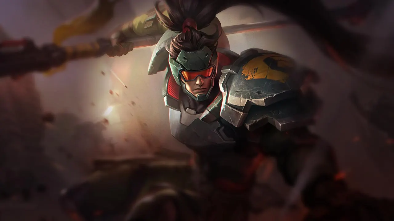 Commando Xin Zhao splash art