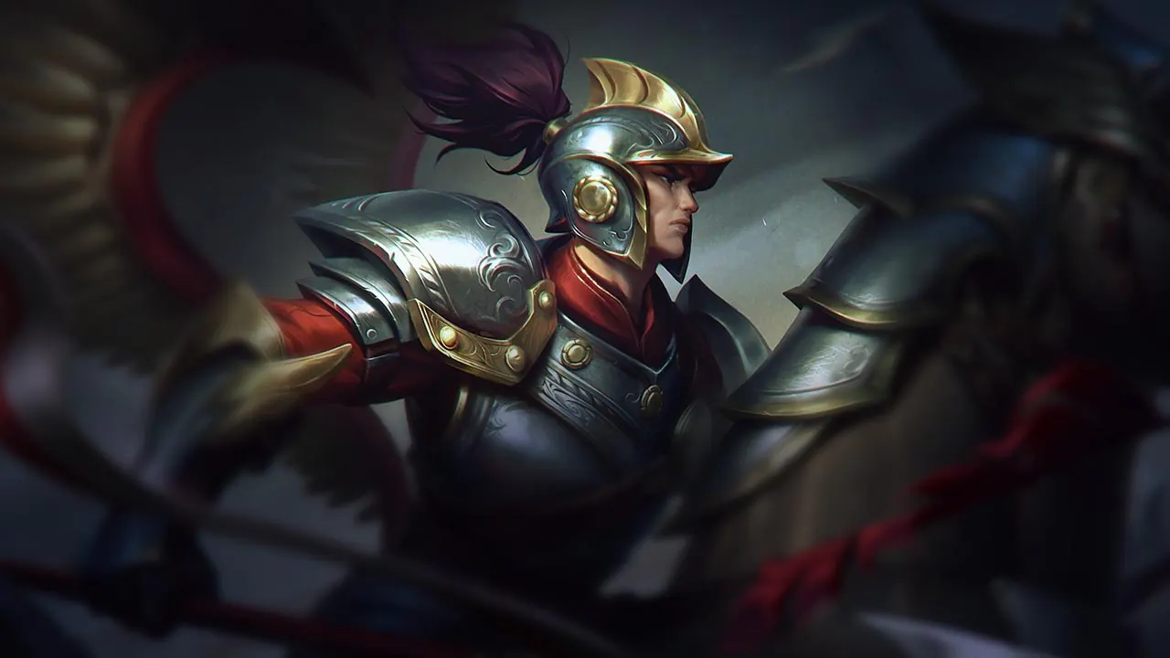 Winged Hussar Xin Zhao splash art