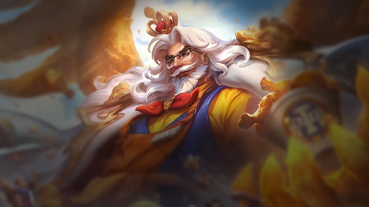 Fried Chicken King Swain splash art