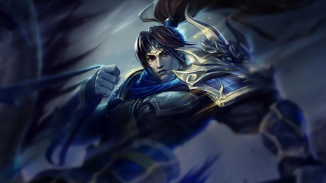 Warring Kingdoms Xin Zhao splash art