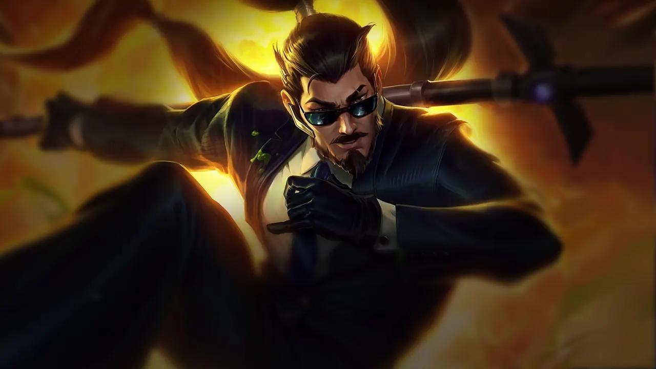 Secret Agent Xin Zhao splash art