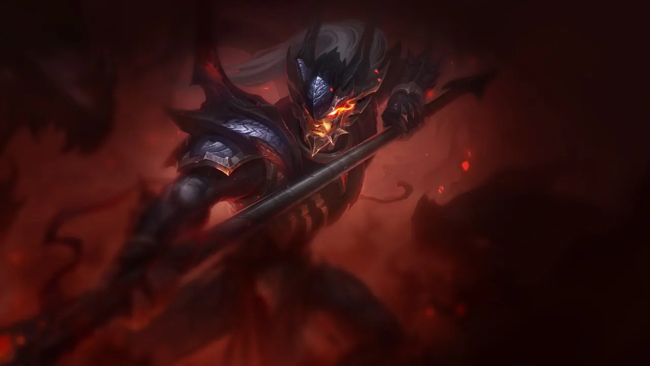 Dragonslayer Xin Zhao splash art