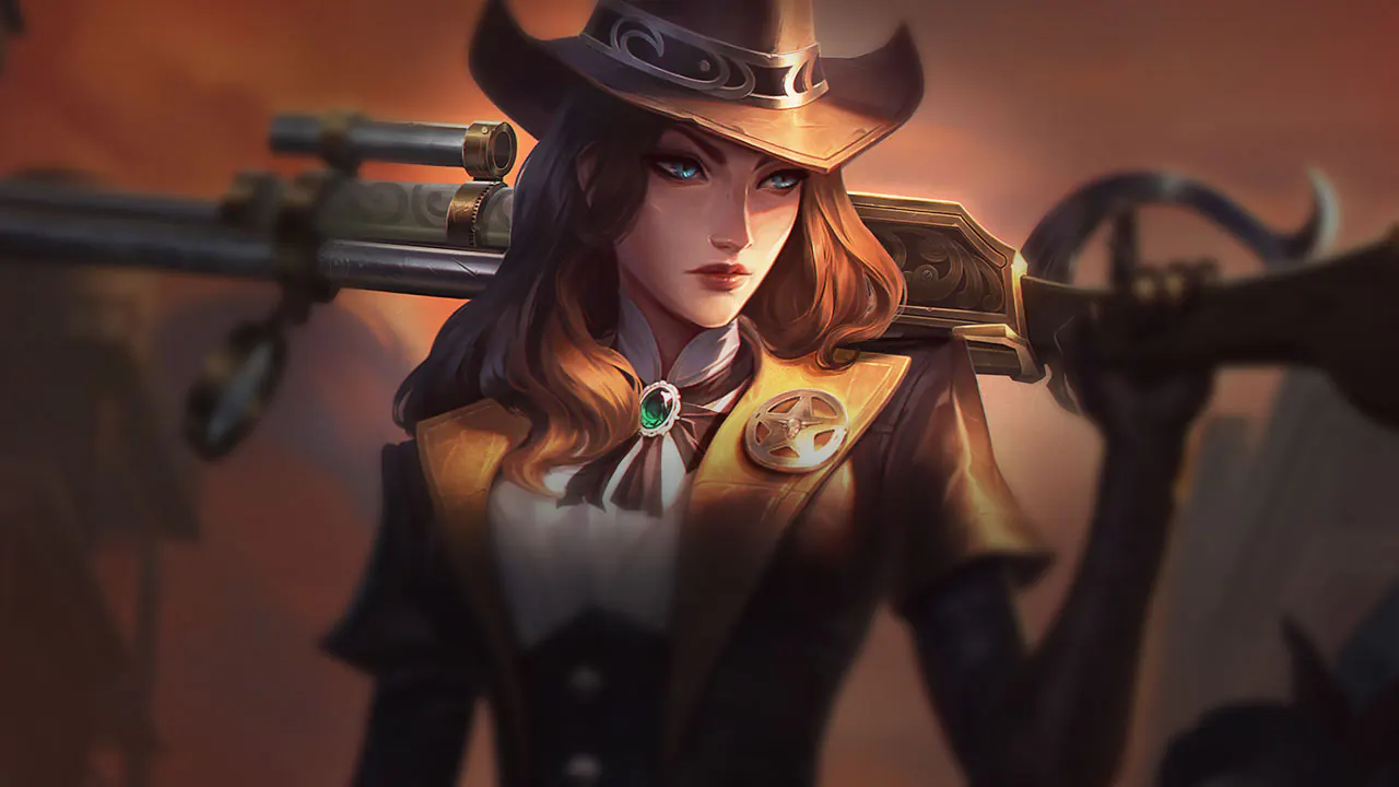 Sheriff Caitlyn splash art