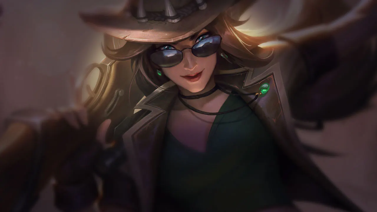Safari Caitlyn splash art