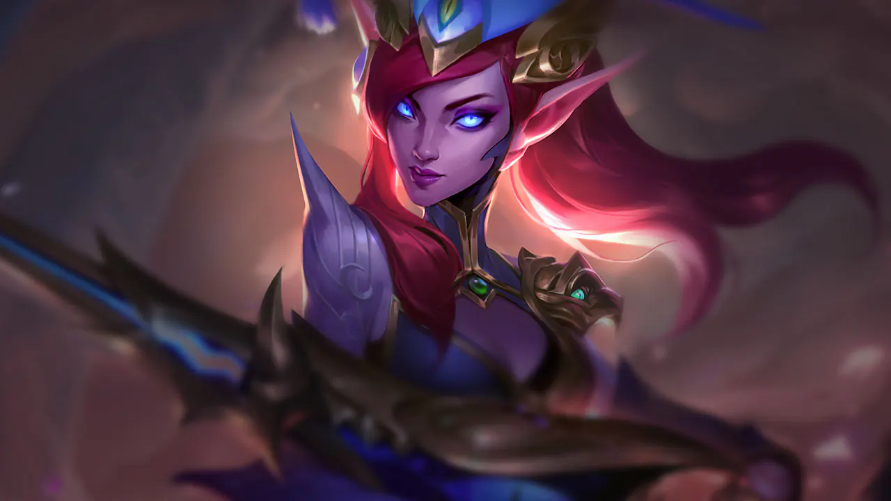 Lunar Wraith Caitlyn splash art