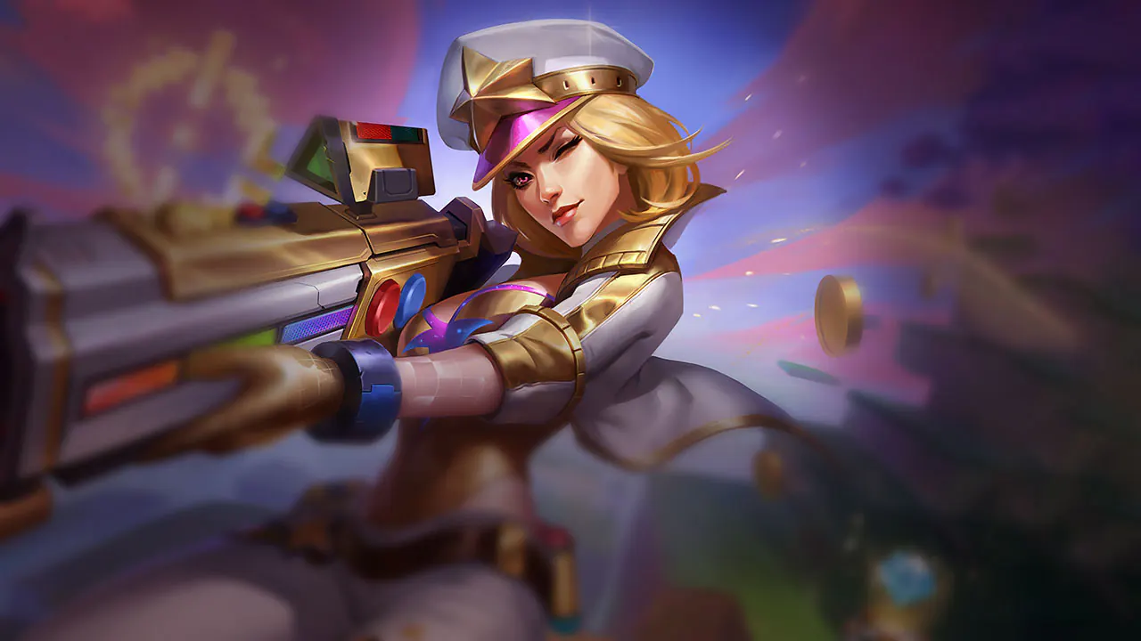 Prestige Arcade Caitlyn (2022) splash art