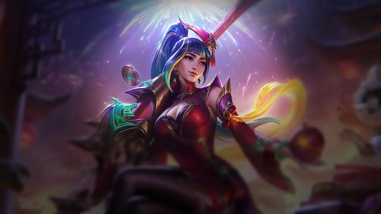 Firecracker Caitlyn splash art