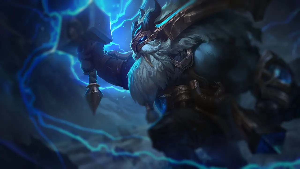 Thunder Lord Ornn splash art