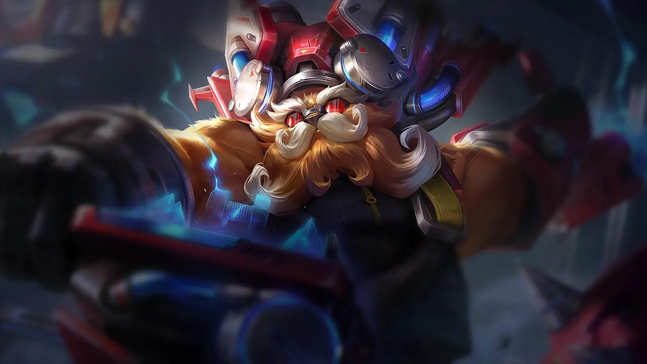 Aegis Frame Ornn splash art