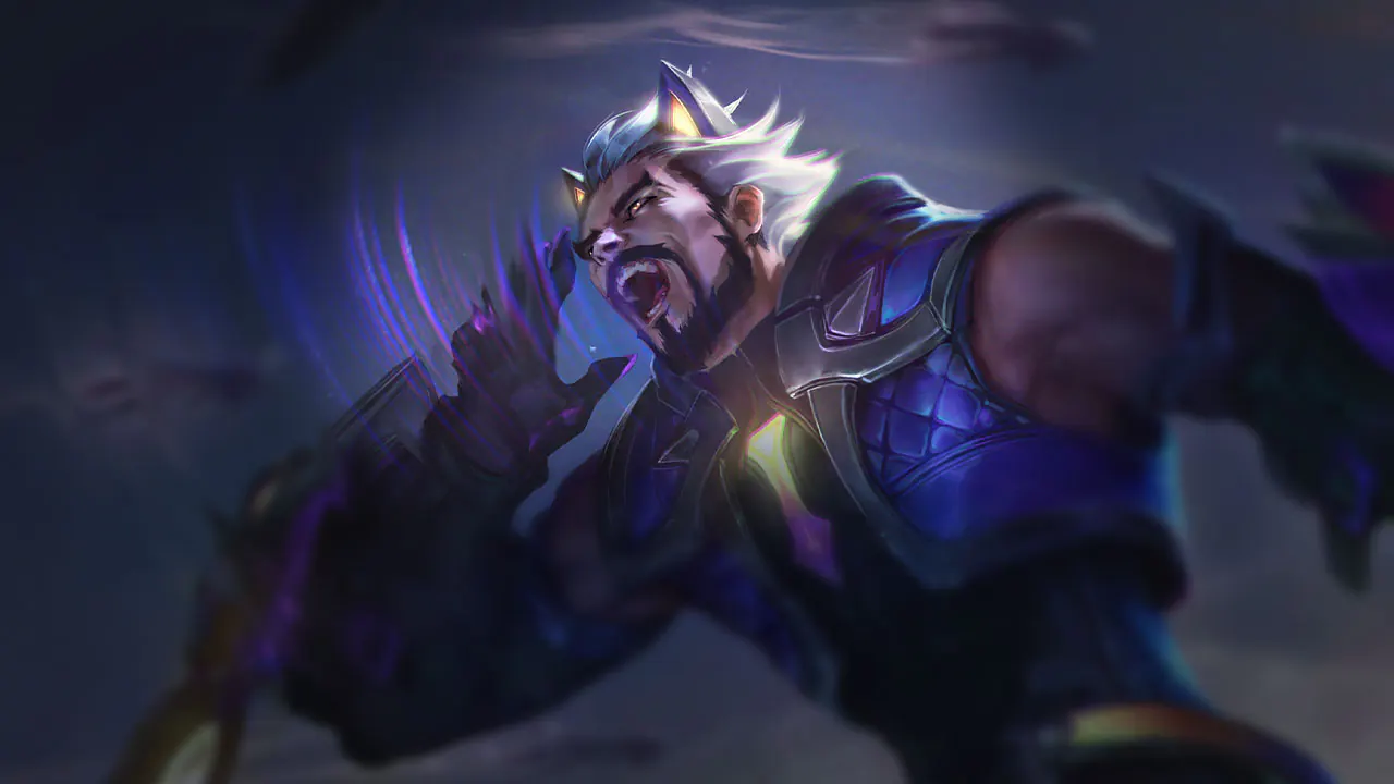 Battle Wolf Sylas splash art