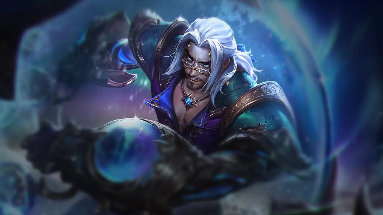 Winterblessed Sylas splash art