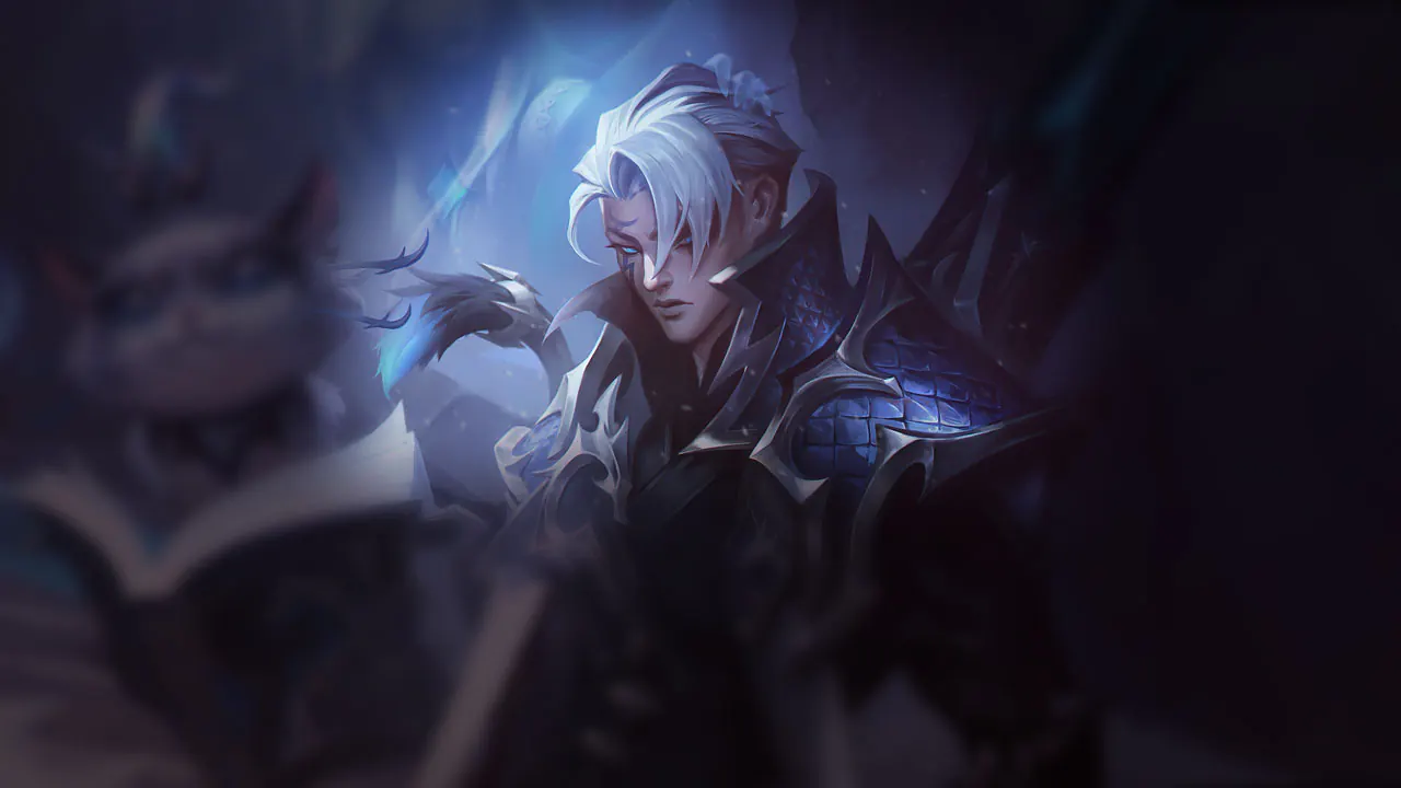 EDG Aphelios splash art