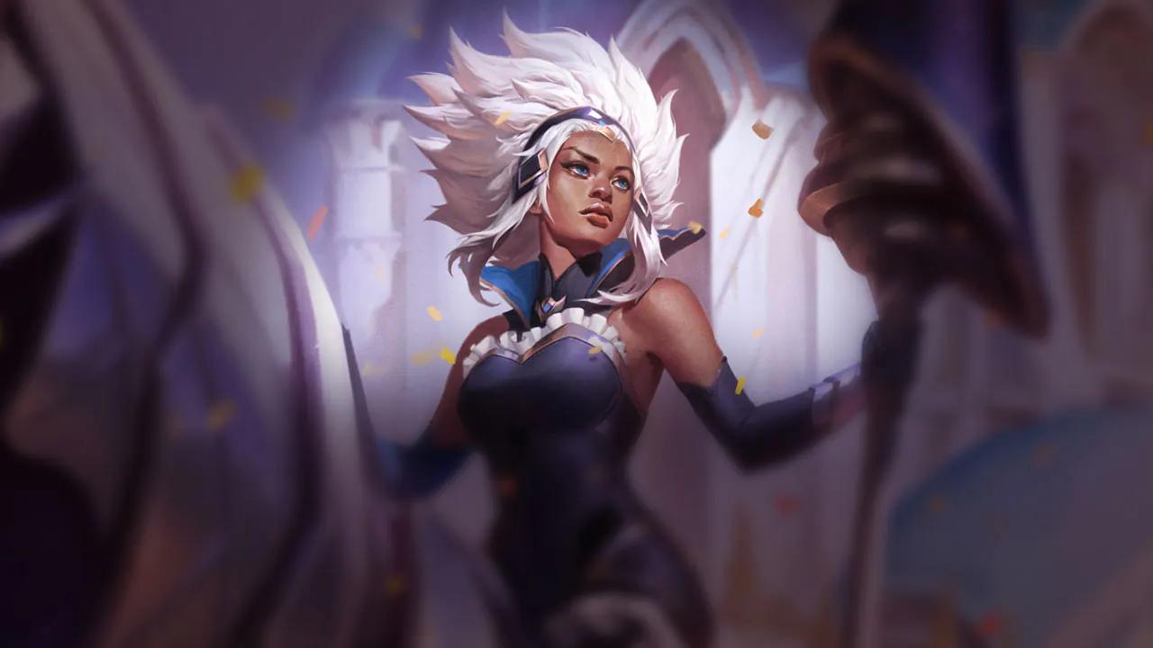 Battle Queen Rell splash art