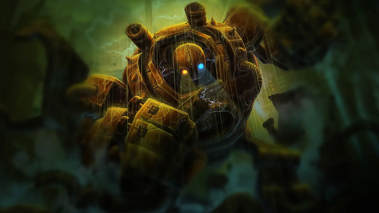 Rusty Blitzcrank splash art