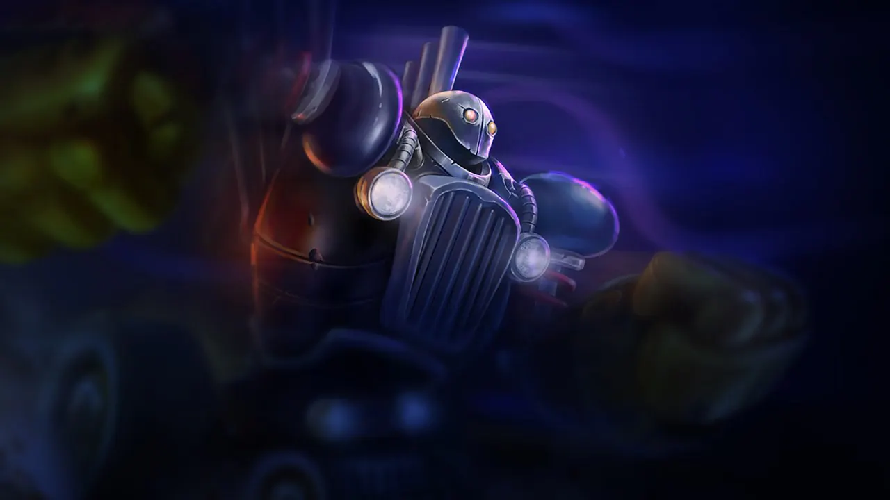 Piltover Customs Blitzcrank splash art