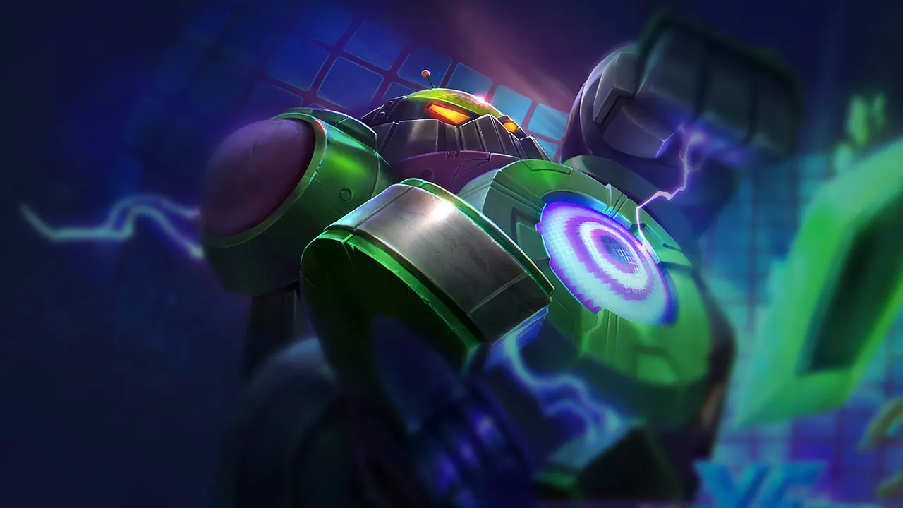 Battle Boss Blitzcrank splash art