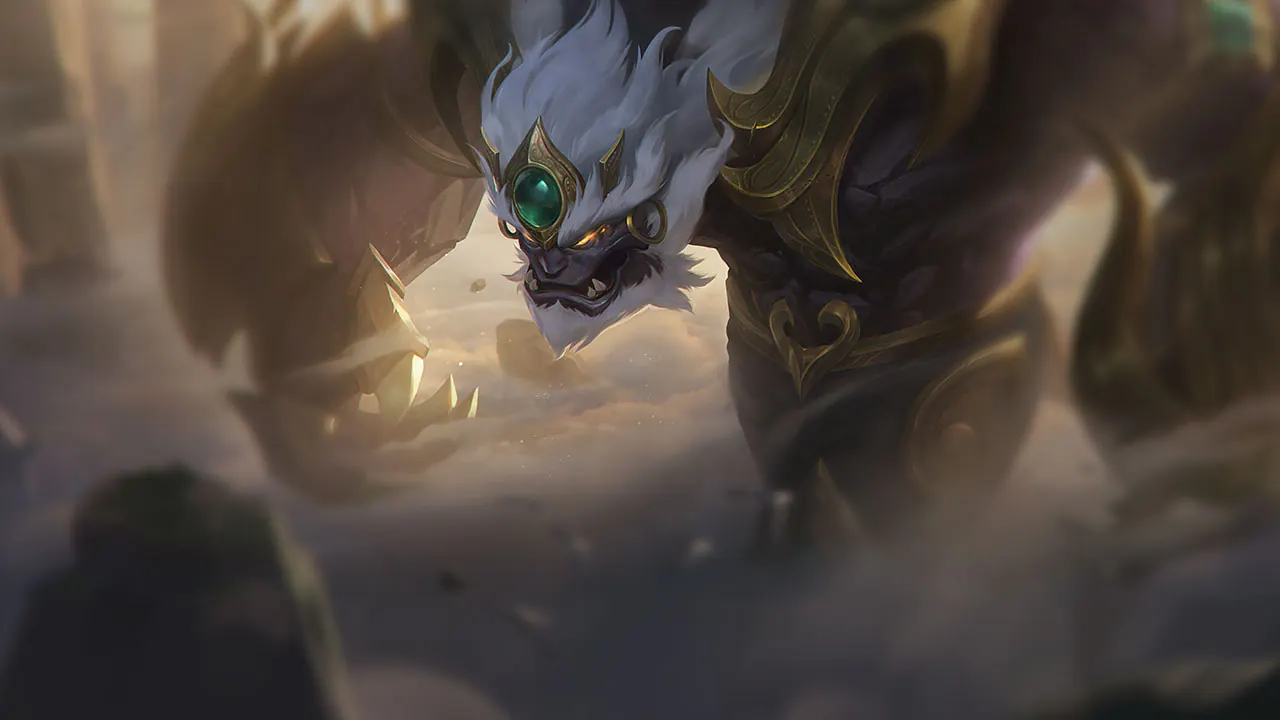 Lunar Guardian Malphite splash art